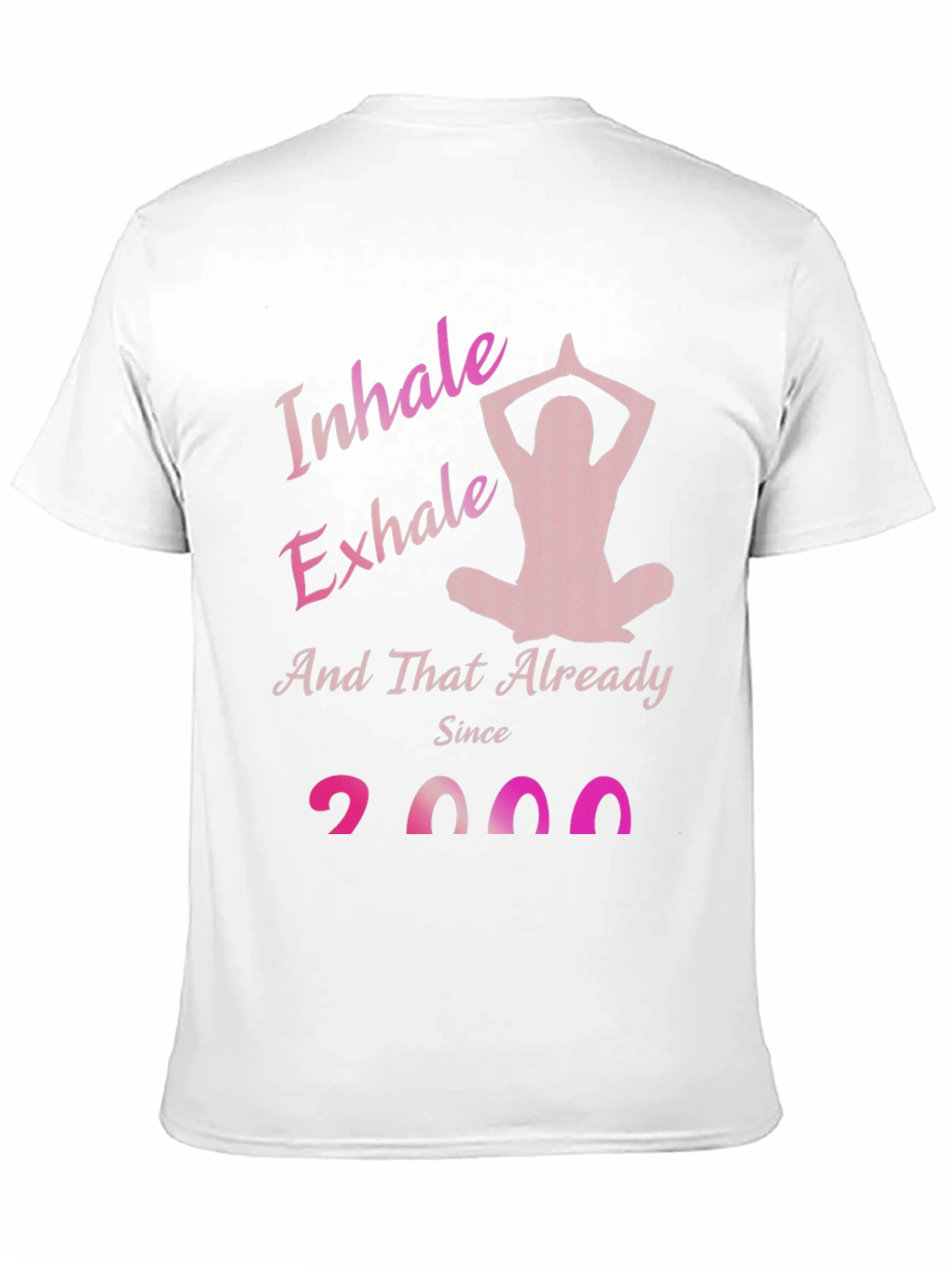 Inhale Exhale Yoga Pose T-Shirt - Since 2000