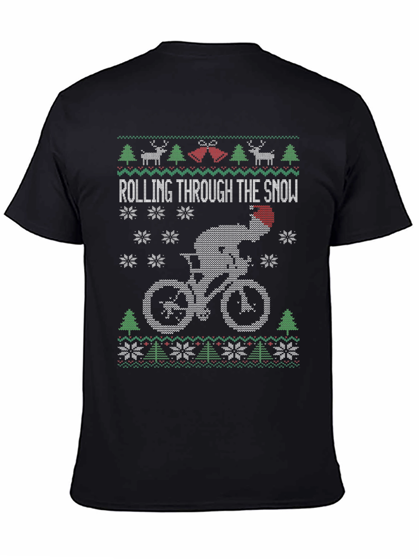 Rolling Through Snow Holiday T-Shirt