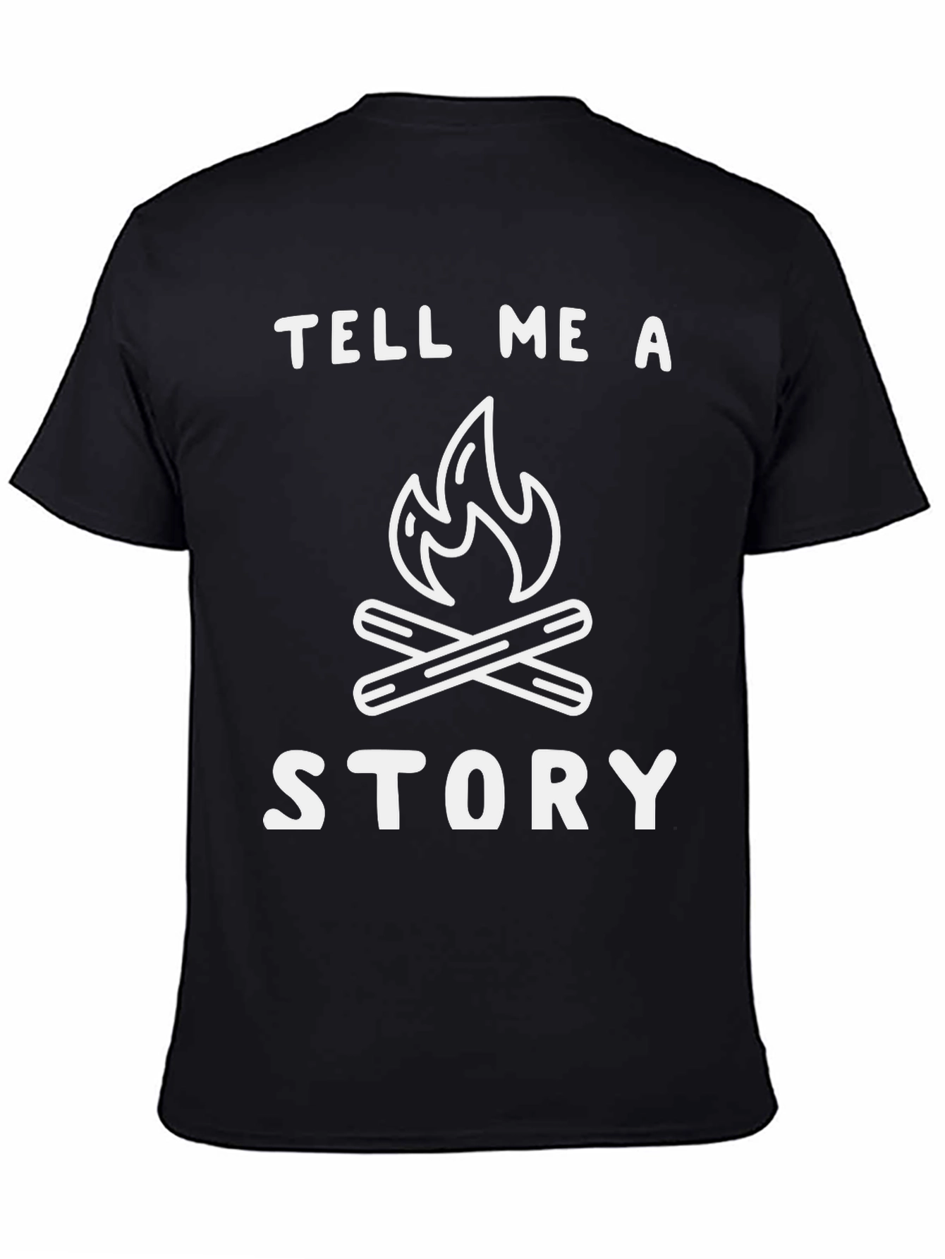 Tell Me A Story Camping T-Shirt