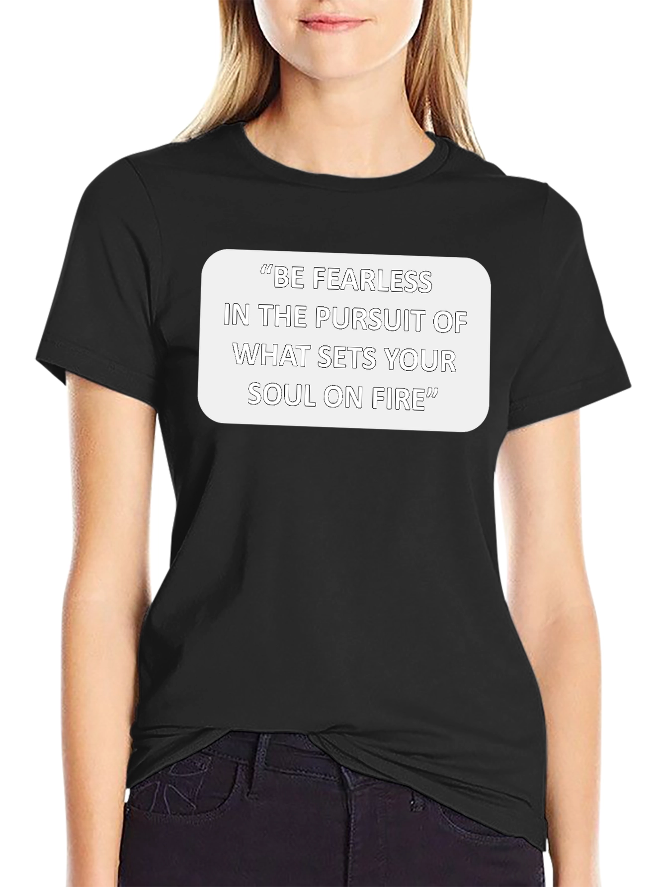 Fearless Pursuit Graphic T-Shirt - Motivational Tee