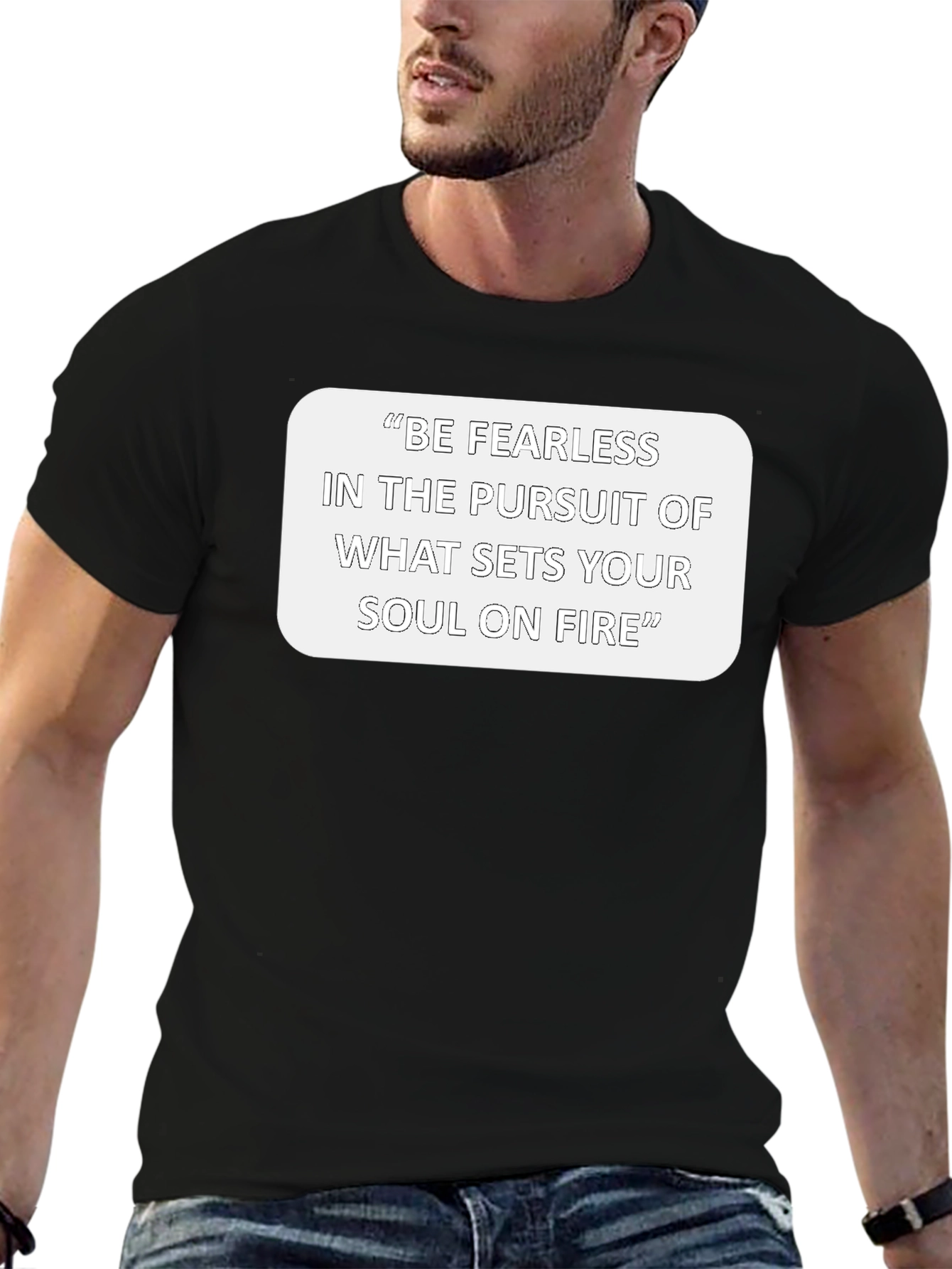 Fearless Pursuit Graphic T-Shirt - Motivational Tee