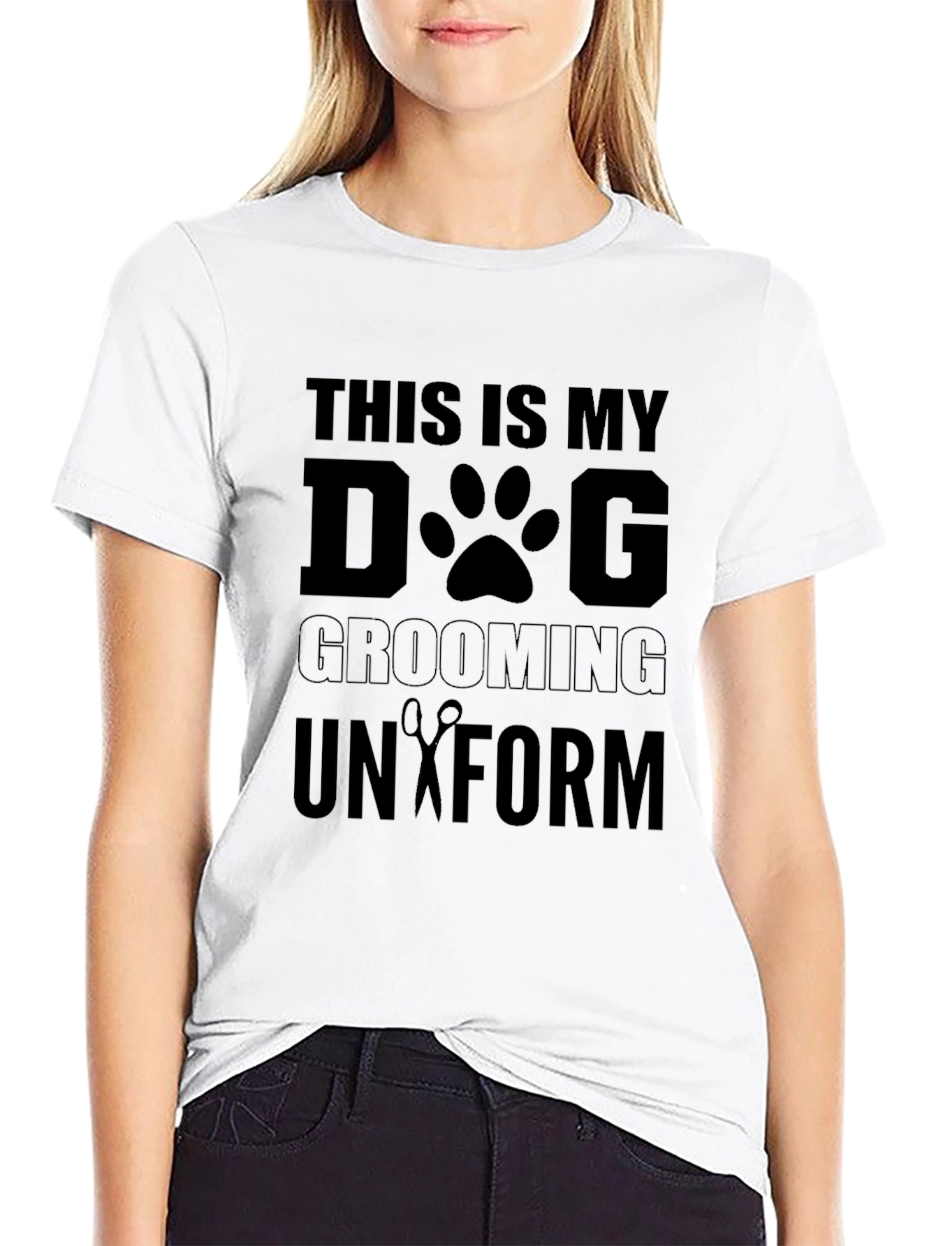 Dog Grooming Uniform T-Shirt