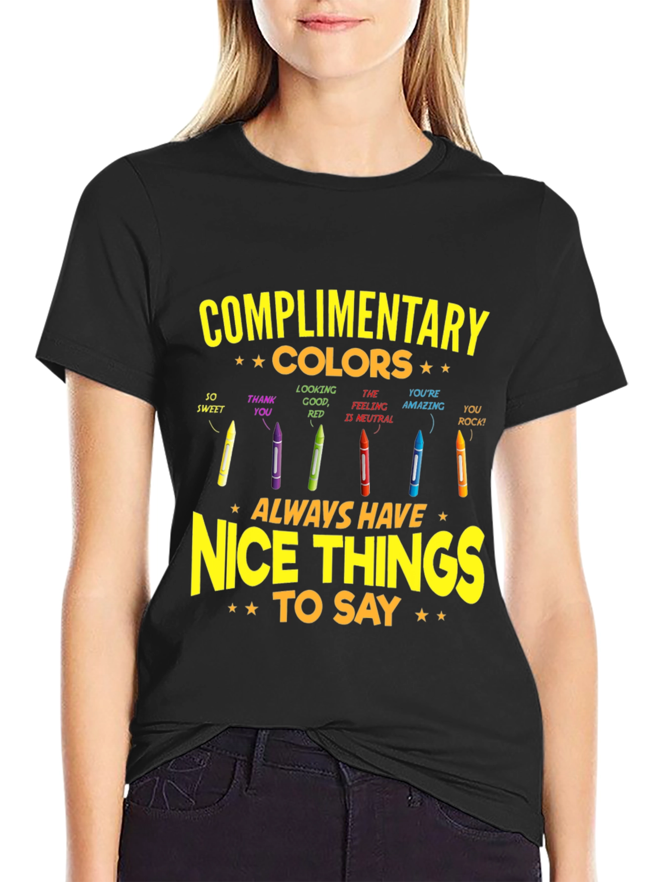 Complimentary Colors Graphic T-Shirt