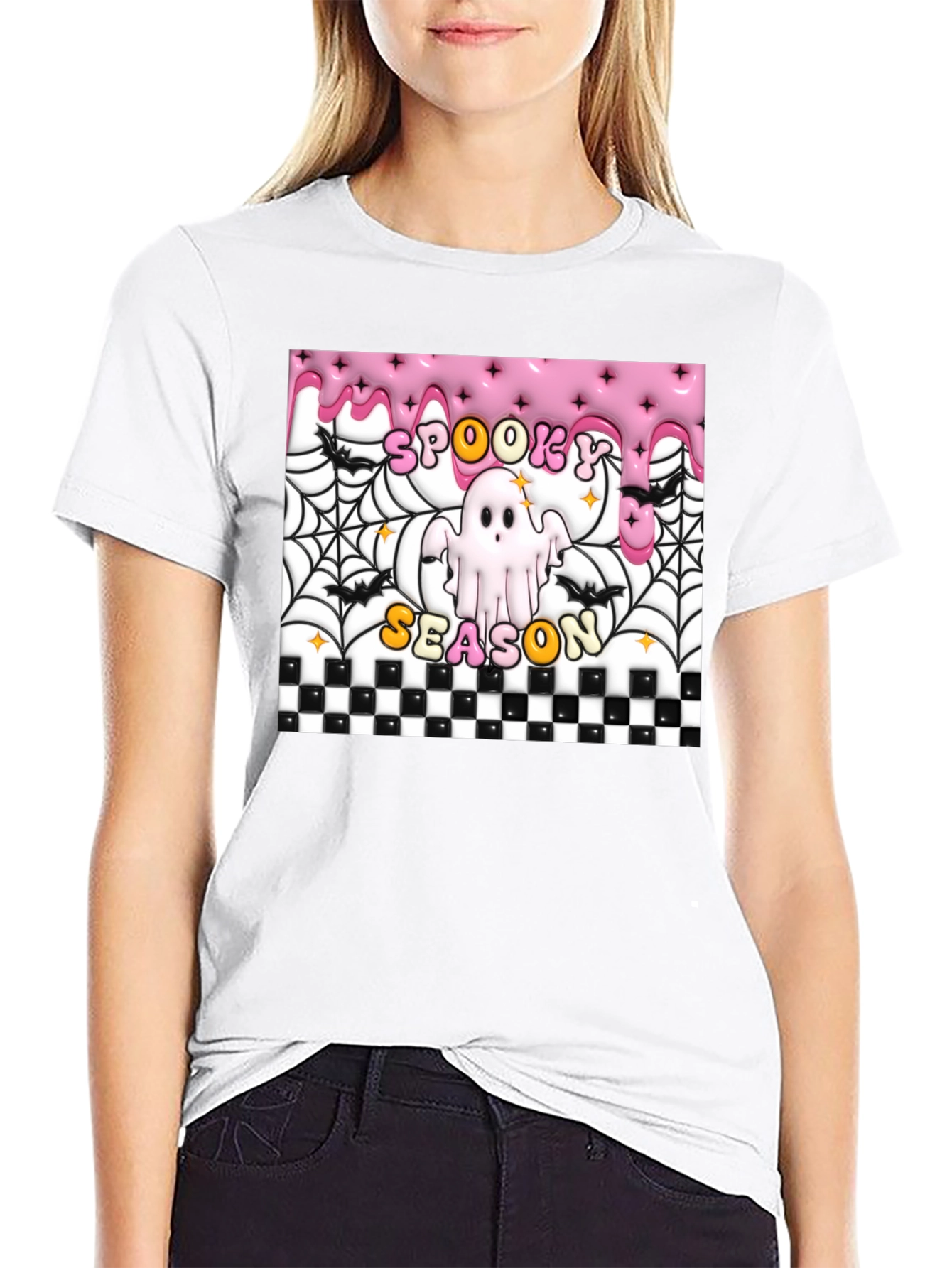 Spooky Season Ghost T-Shirt