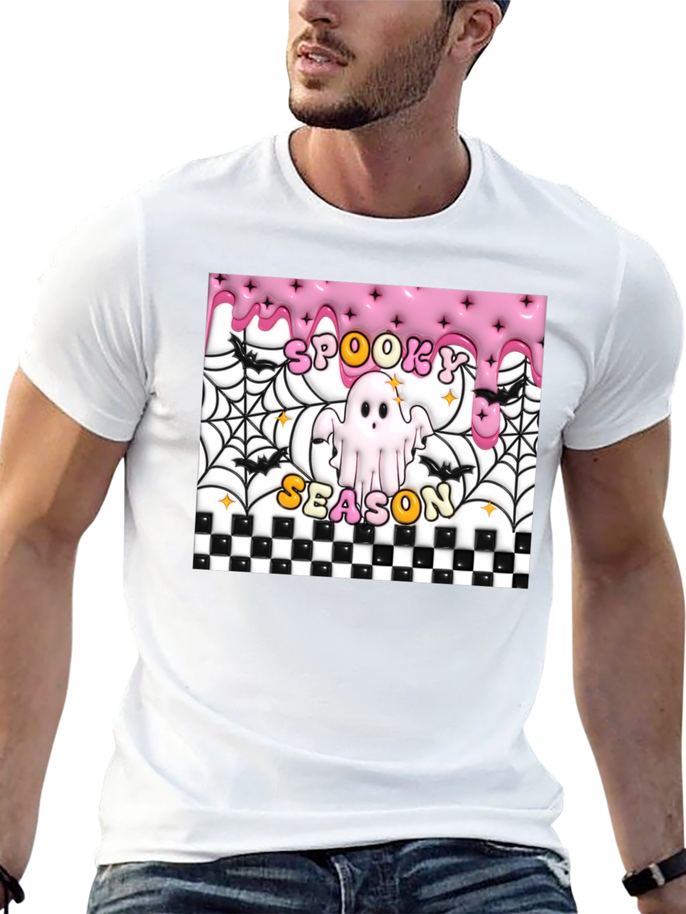 Spooky Season Ghost T-Shirt