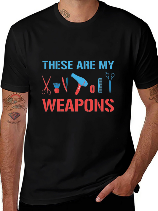 Barbers Arsenal T-Shirt: Hair Stylists Essential Gear Tee