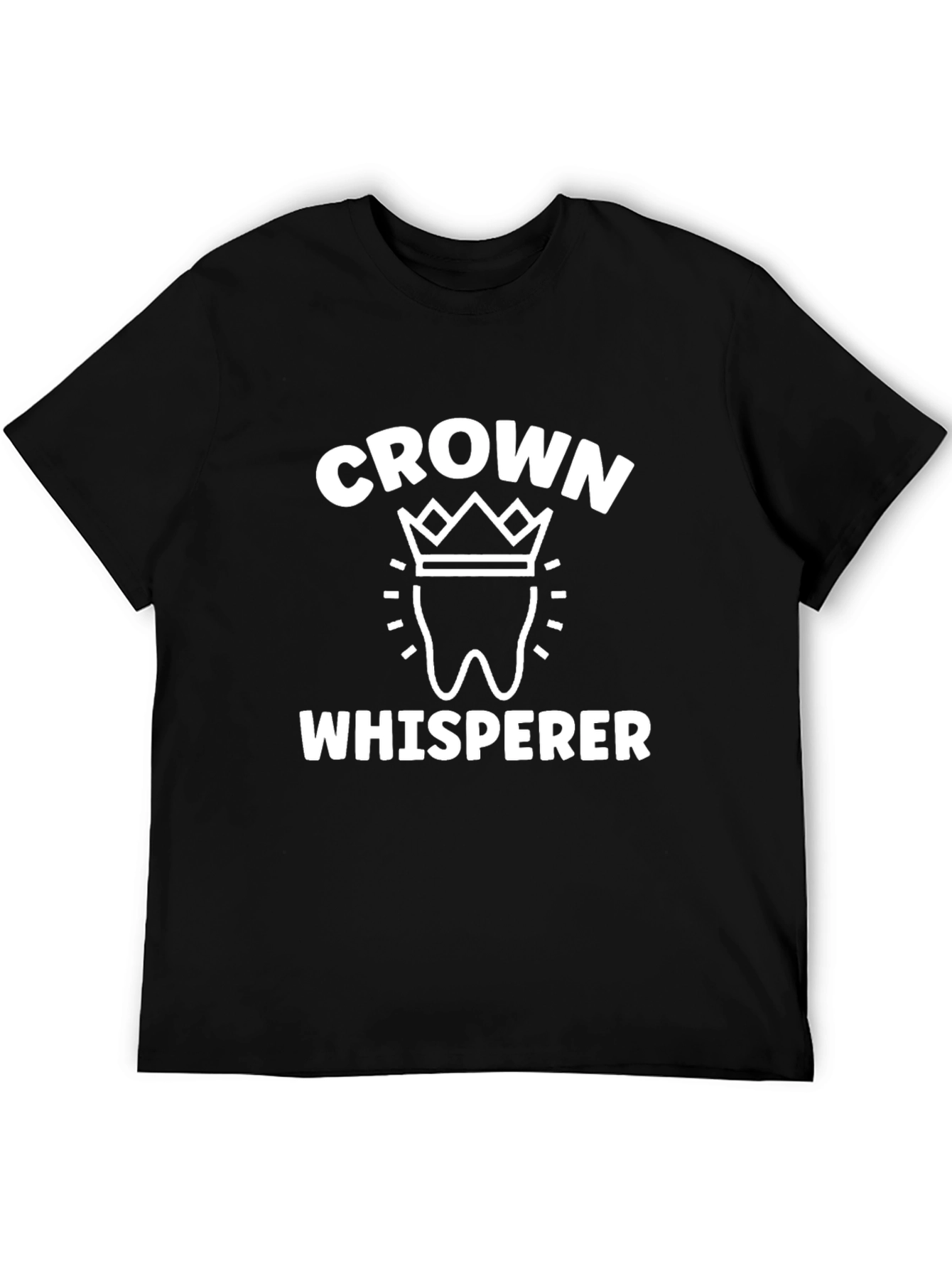 Crown Whisperer Black T-Shirt