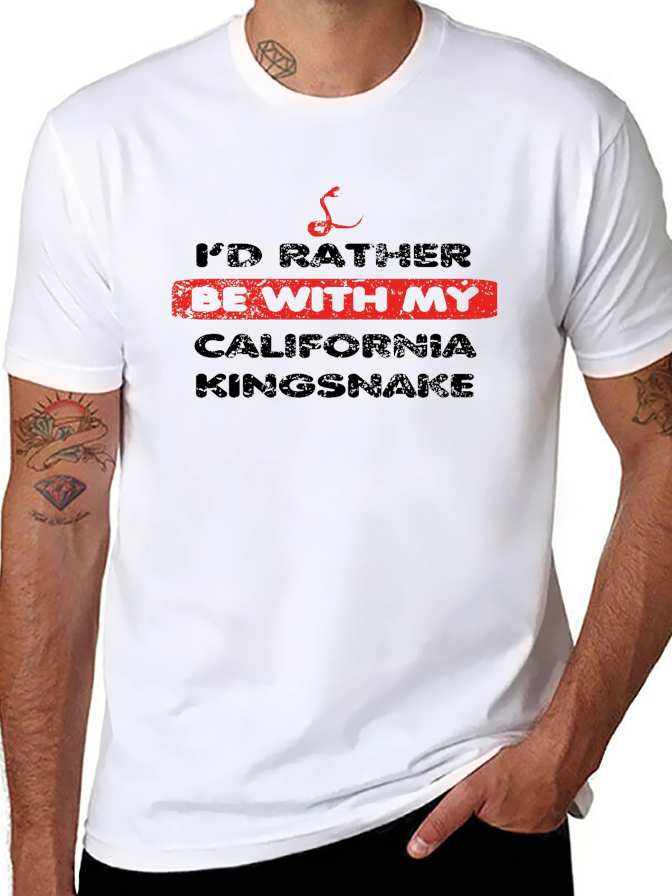 California Kingsnake T-Shirt - Snake Lover Tee