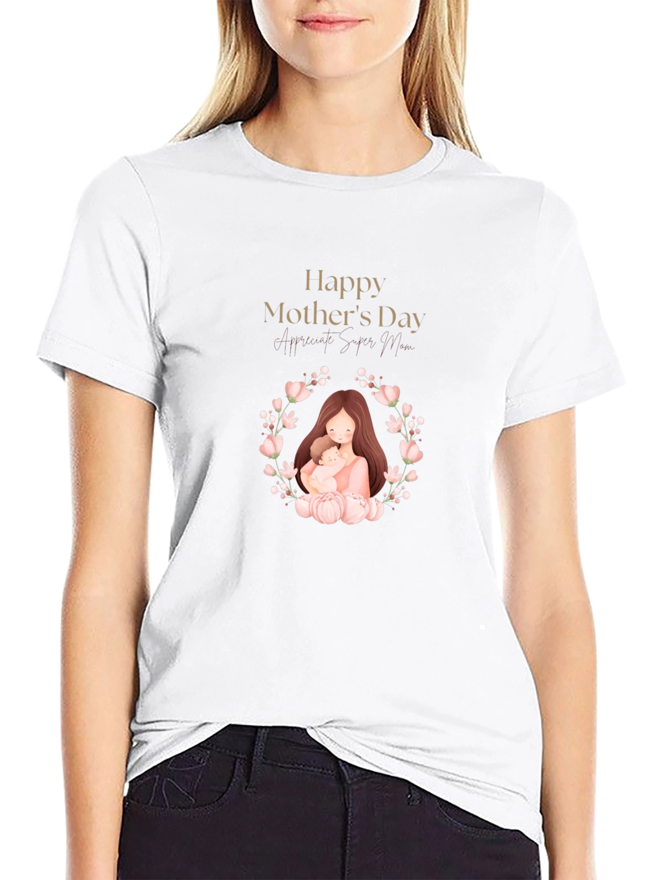 Happy Mothers Day Graphic T-Shirt