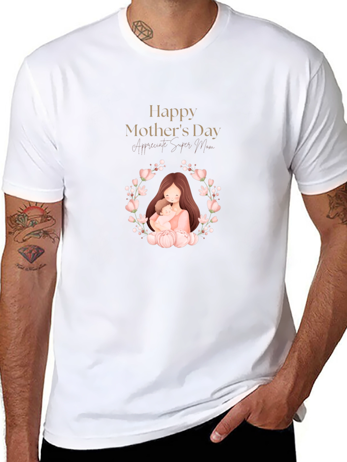 Happy Mothers Day Graphic T-Shirt