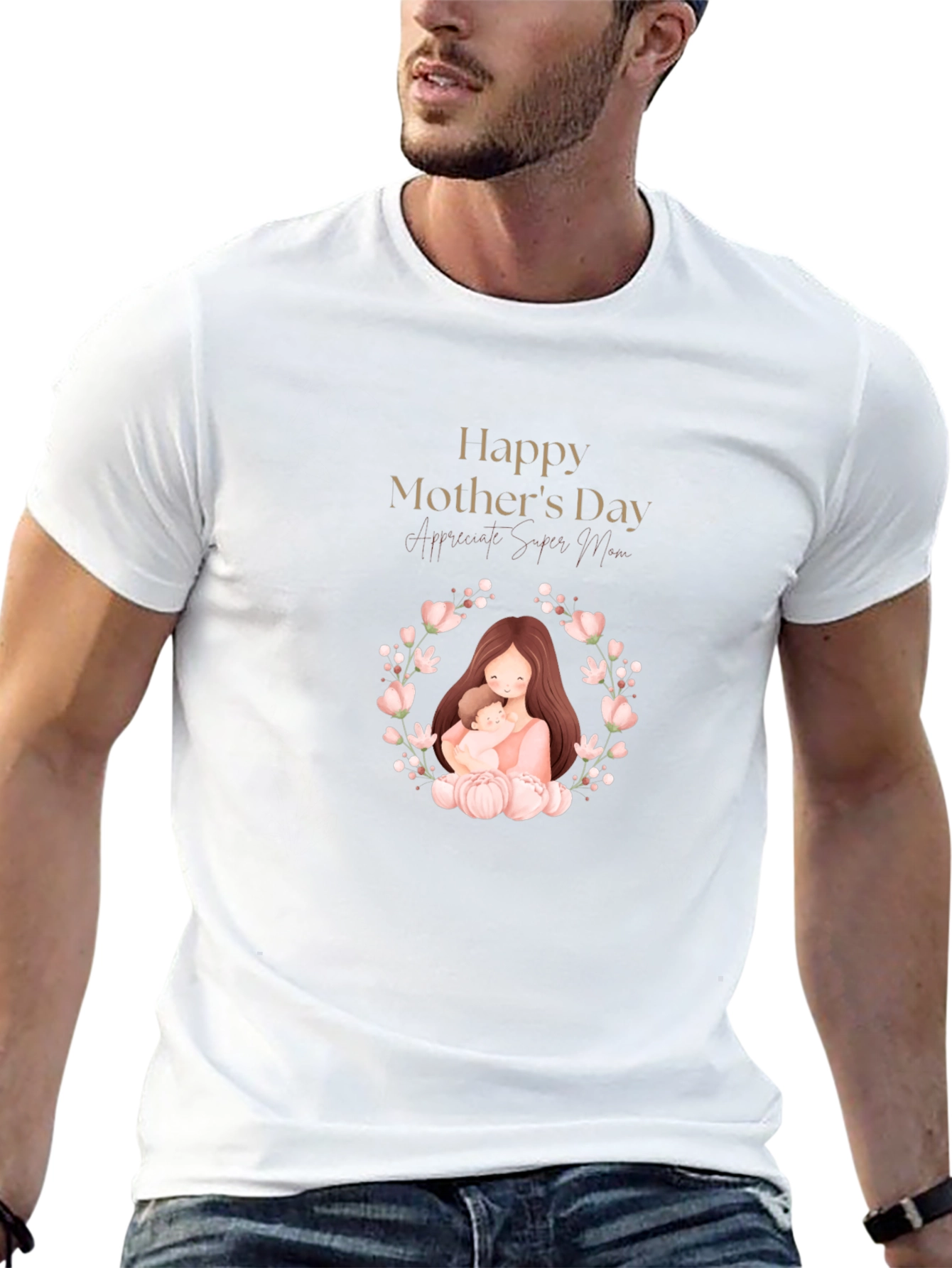 Happy Mothers Day Graphic T-Shirt