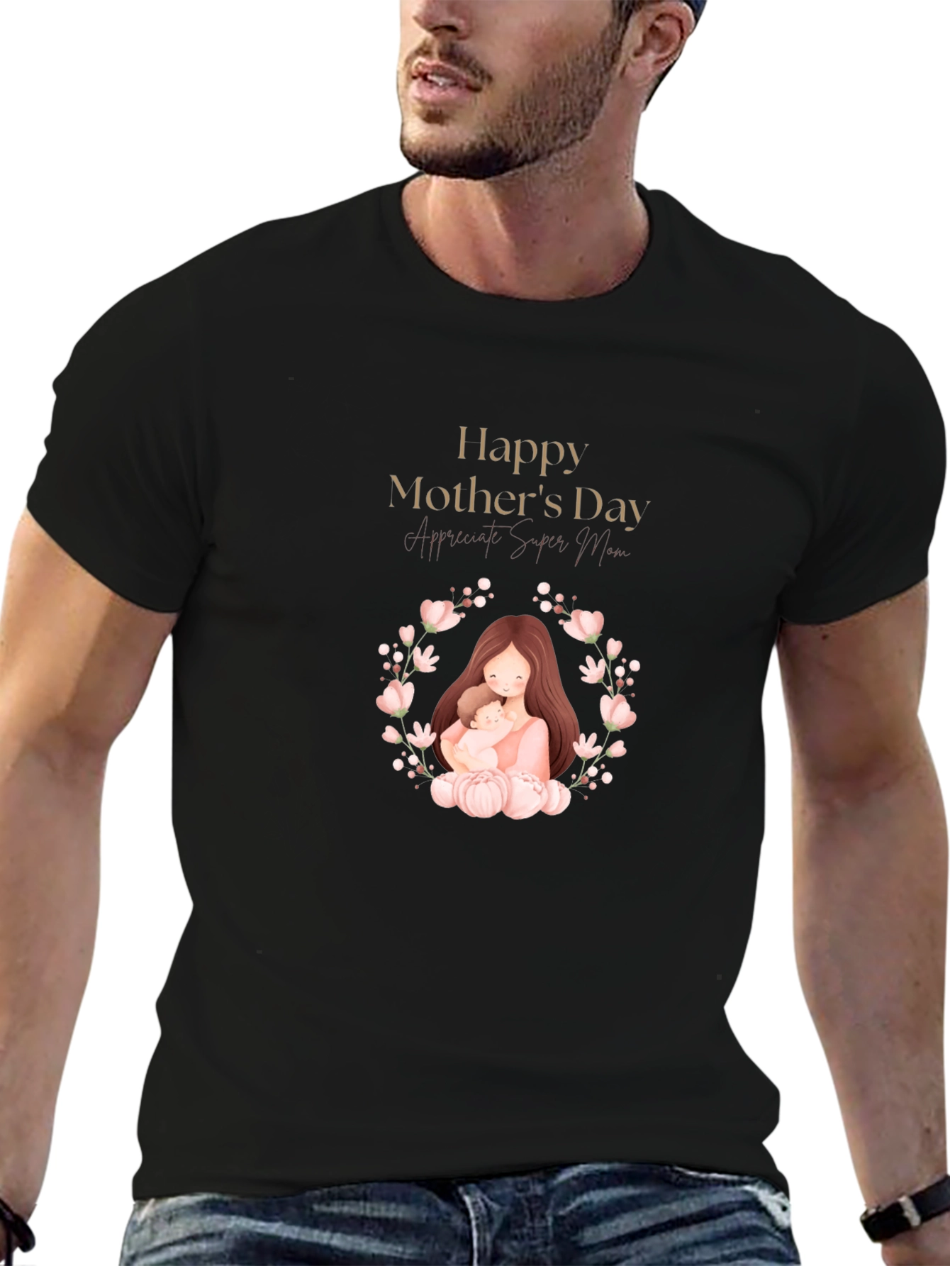 Happy Mothers Day Graphic T-Shirt