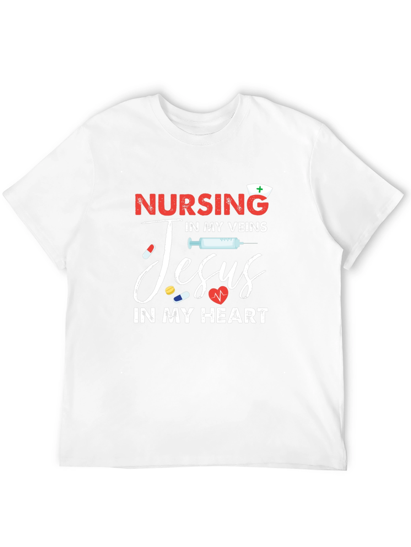 Nursing in My Veins T-Shirt