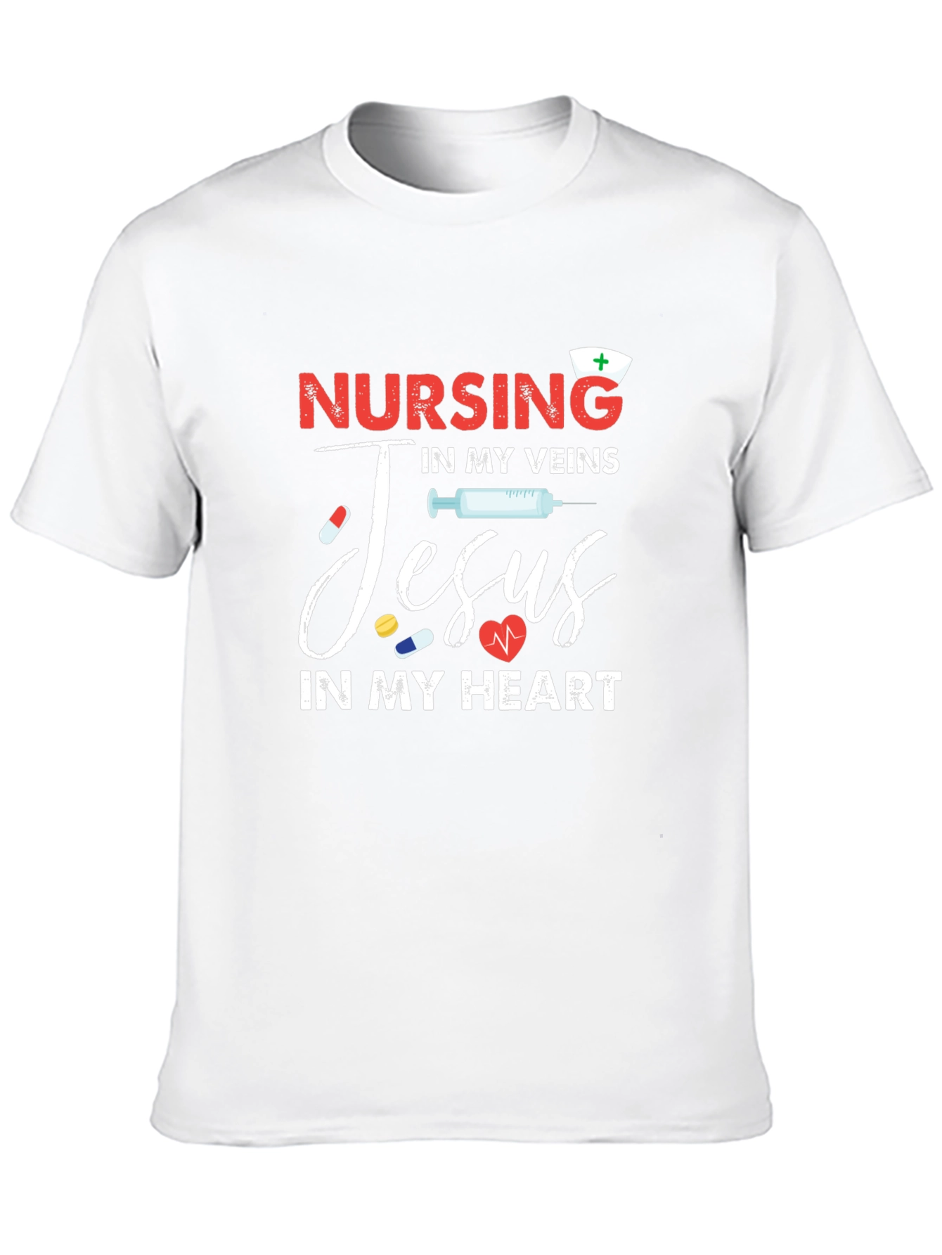 Nursing in My Veins T-Shirt