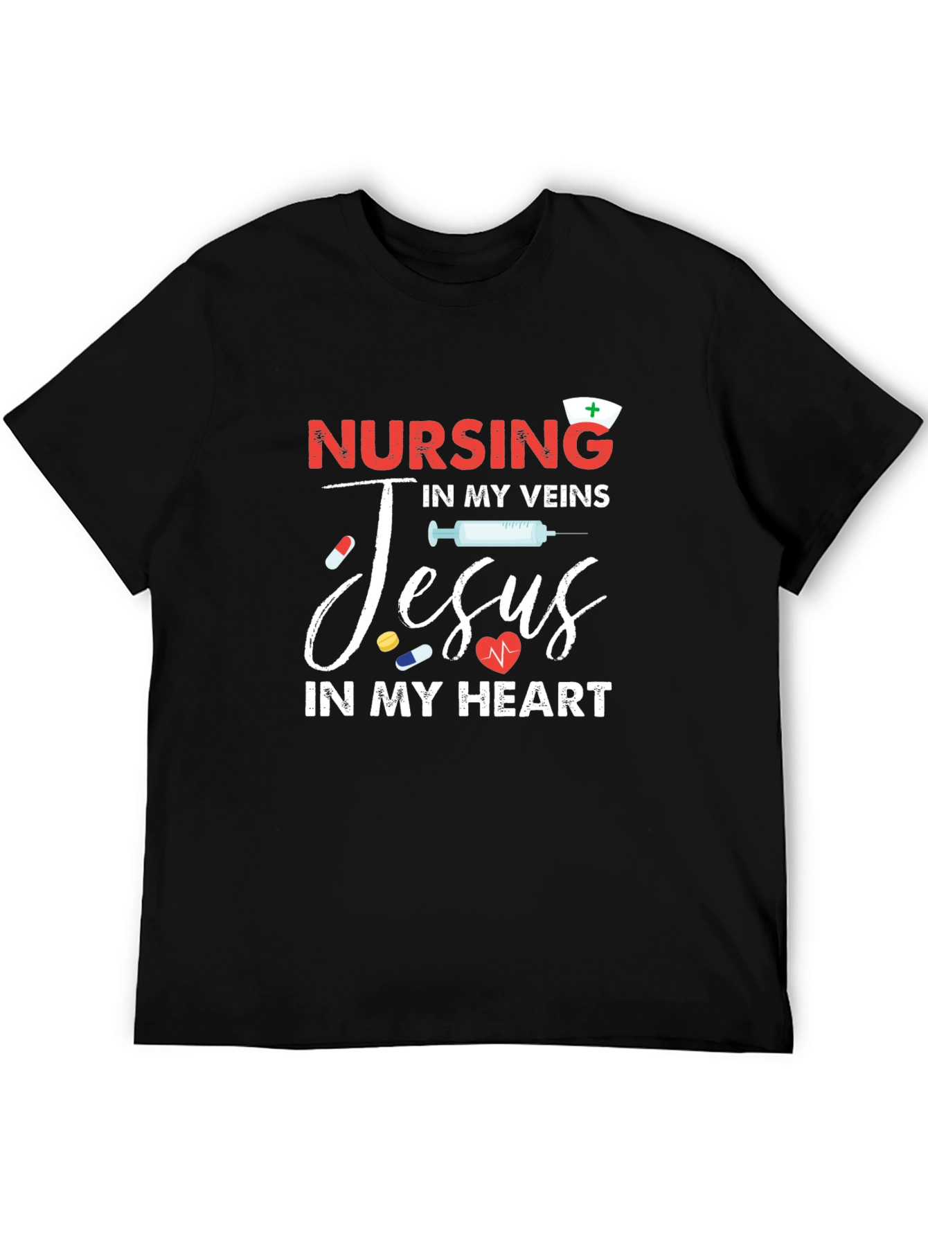 Nursing in My Veins T-Shirt