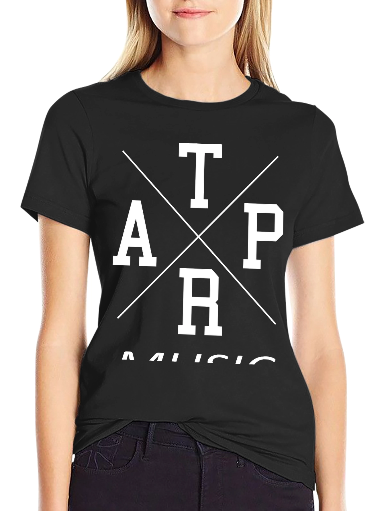 TAPR Music Graphic Tee - Mens Black T-Shirt