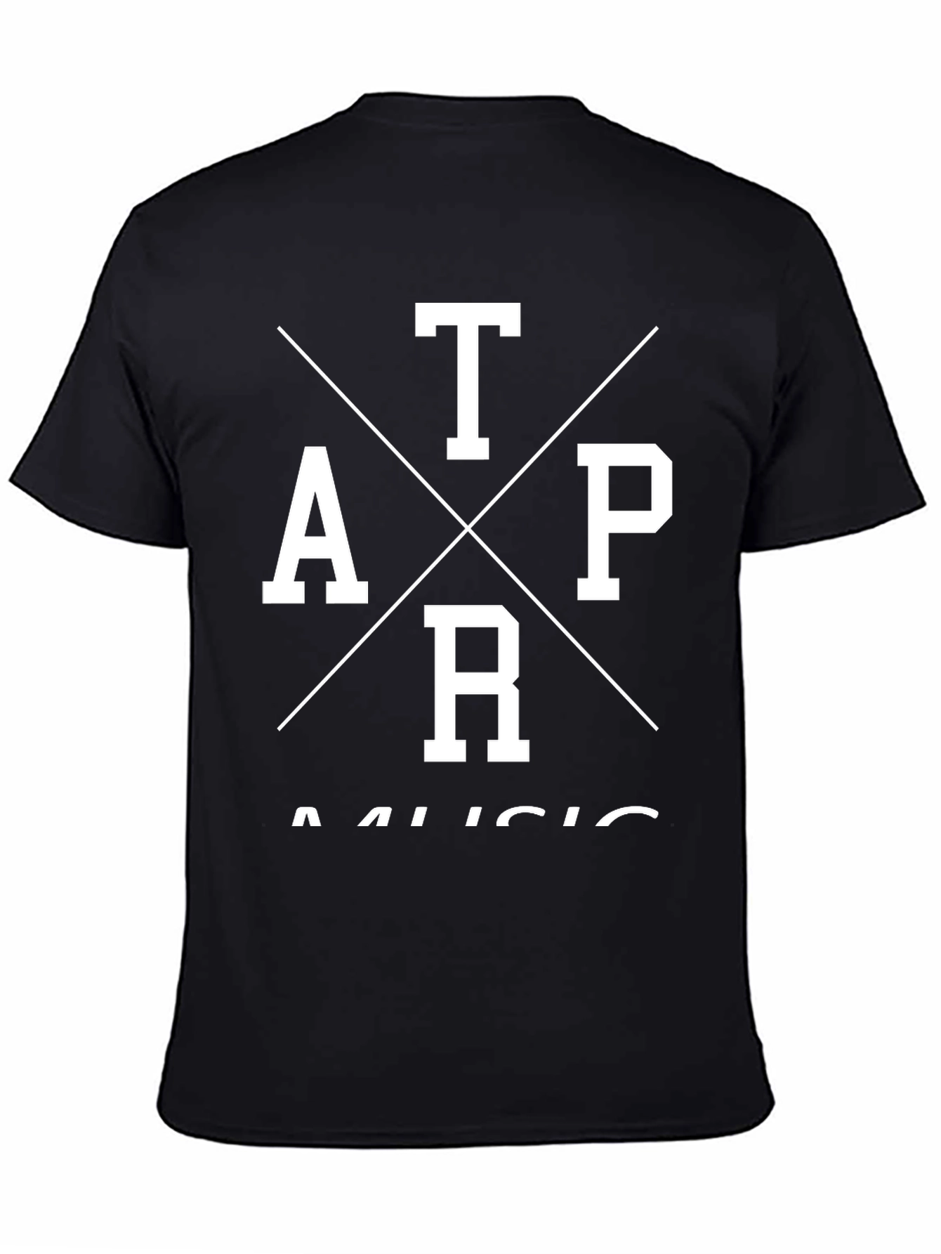 TAPR Music Graphic Tee - Mens Black T-Shirt