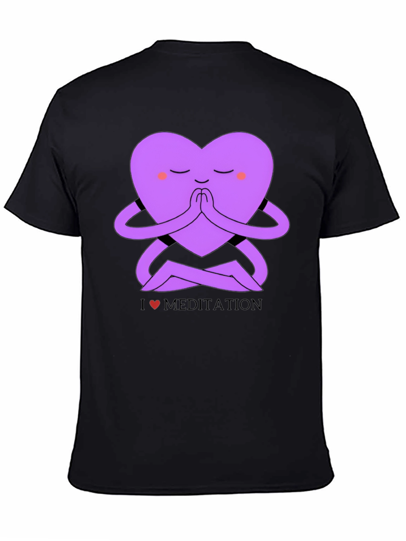 I Love Meditation Graphic T-Shirt