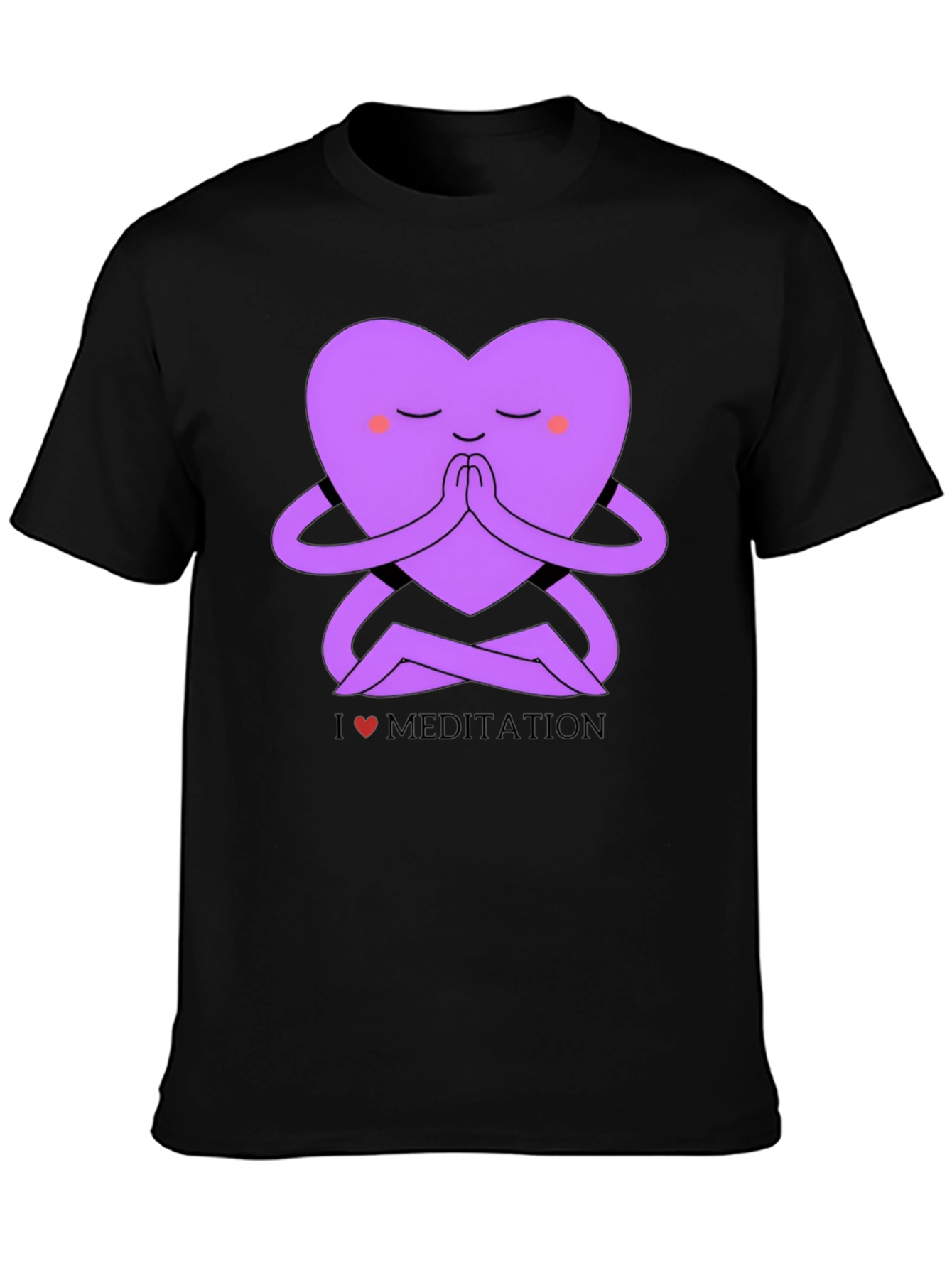 I Love Meditation Graphic T-Shirt