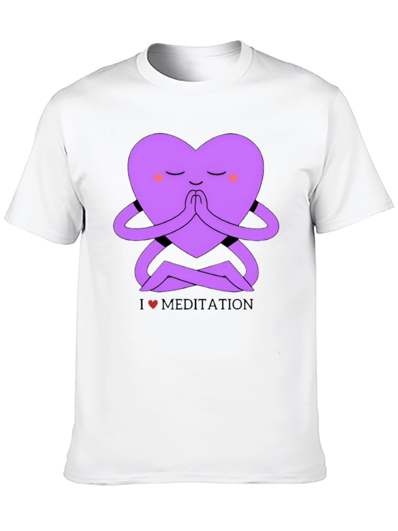 I Love Meditation Graphic T-Shirt