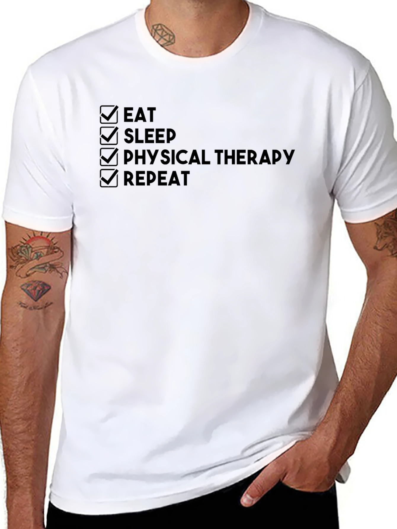 Eat Sleep Physical Therapy Repeat T-Shirt