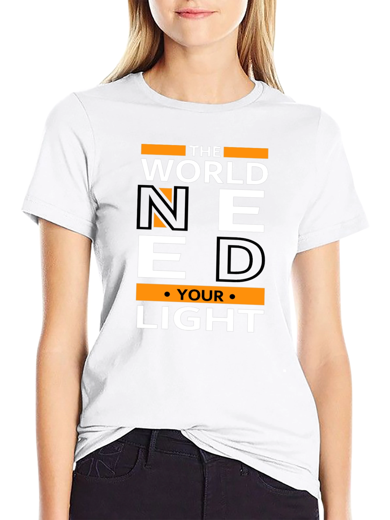 Motivational Need Your Light Graphic T-Shirt