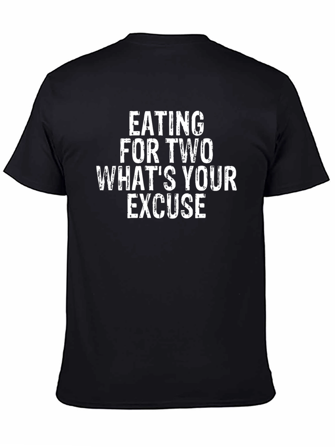 Eating for Two Funny Graphic T-Shirt