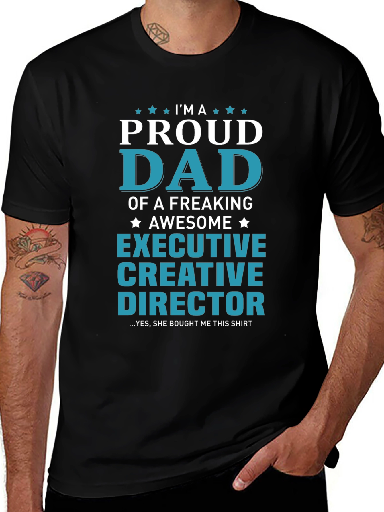 Proud Dad Executive Creative Director T-Shirt