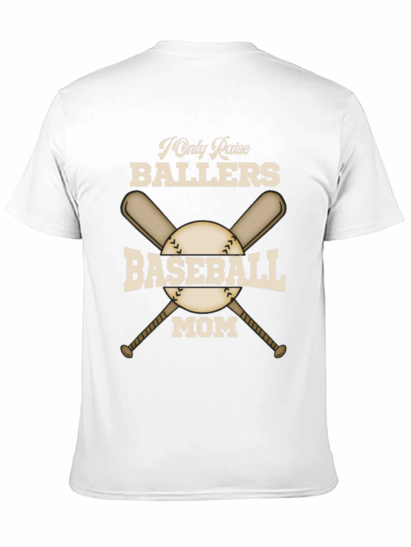 Baseball Mom T-Shirt - Raise Ballers